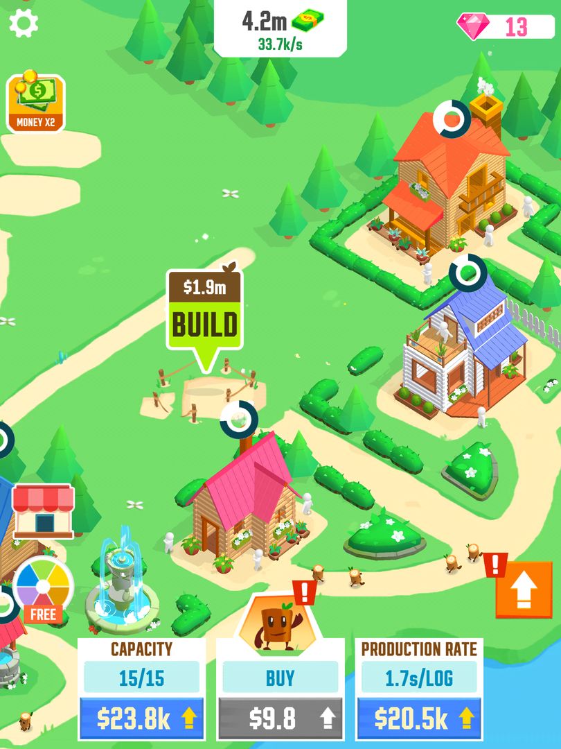 Screenshot of Idle Tree City