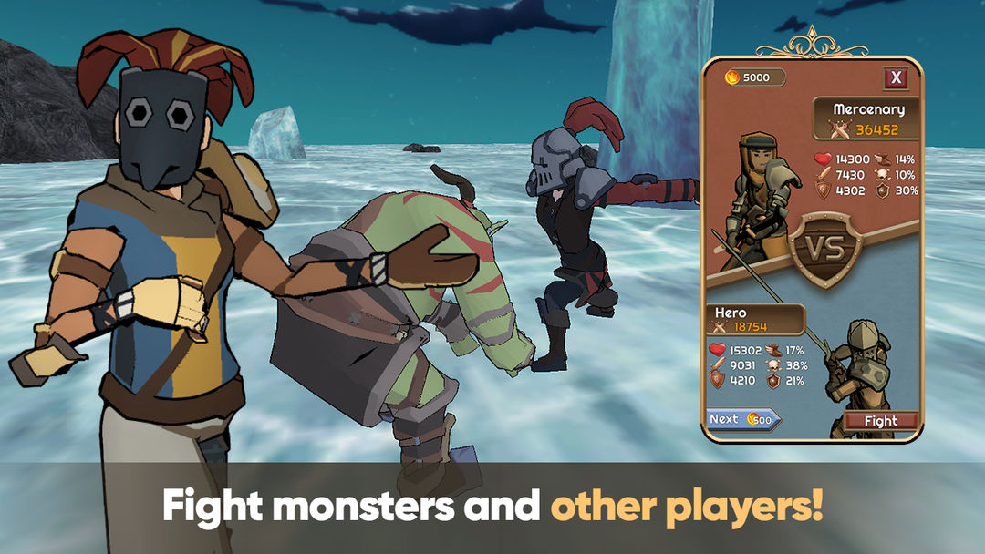 Knightz: Battle for the Glory screenshot game