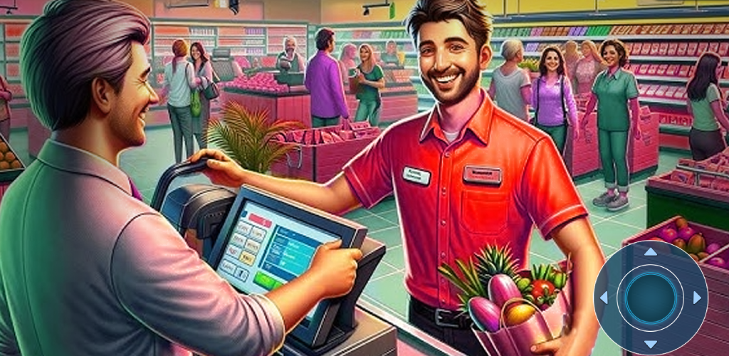 Banner of Market manager & cashier Game 