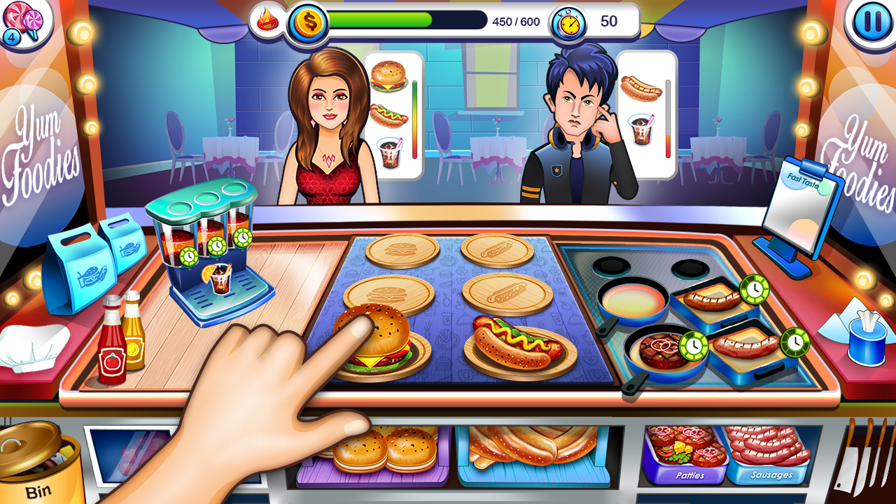 Cuplikan Layar Game Cooking Mania - Lets Cook