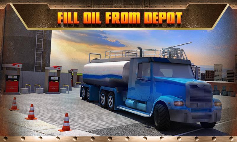 Oil Transport Truck 2016 Game Screenshot