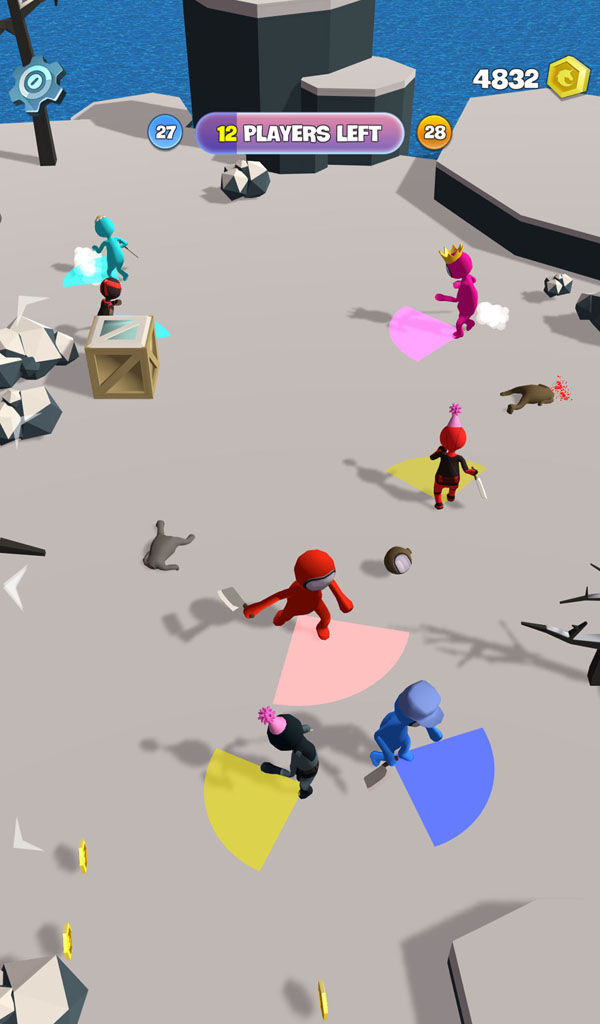 Stickman Smashers -  Clash 3D Impostor io games 게임 스크린 샷