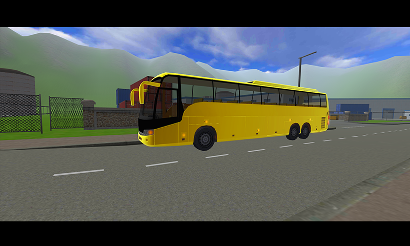 Schoolbus Parking 3D Simulator Game Screenshot