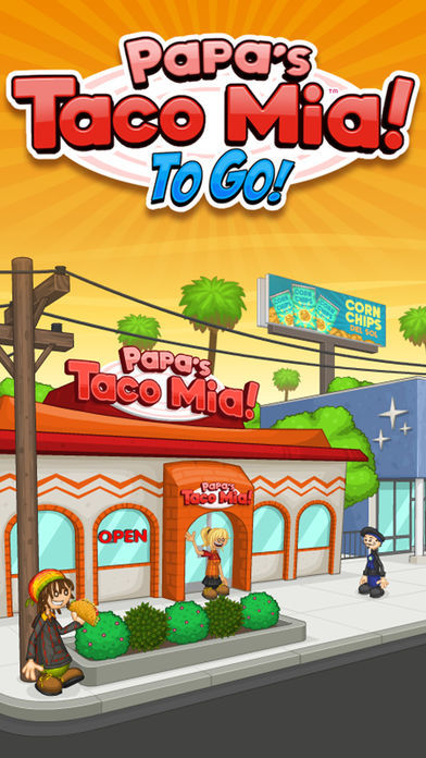 Screenshot of Papa's Taco Mia To Go!