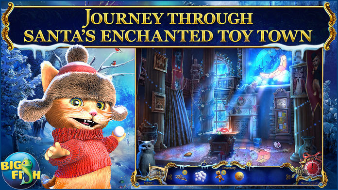 Christmas Stories: Puss in Boots - A Magical Hidden Object Game (Full) 게임 스크린 샷