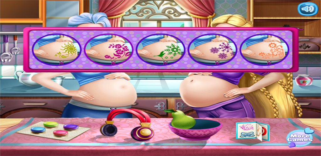 Banner of 妊娠中の幸せな王女 - ママ妊娠中のゲーム 1.0.0