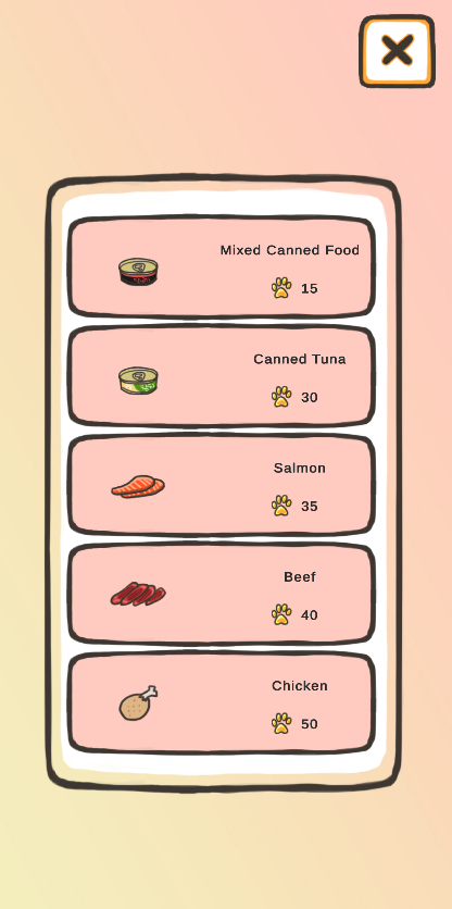Cartoon Pet: Korean Home Game Screenshot