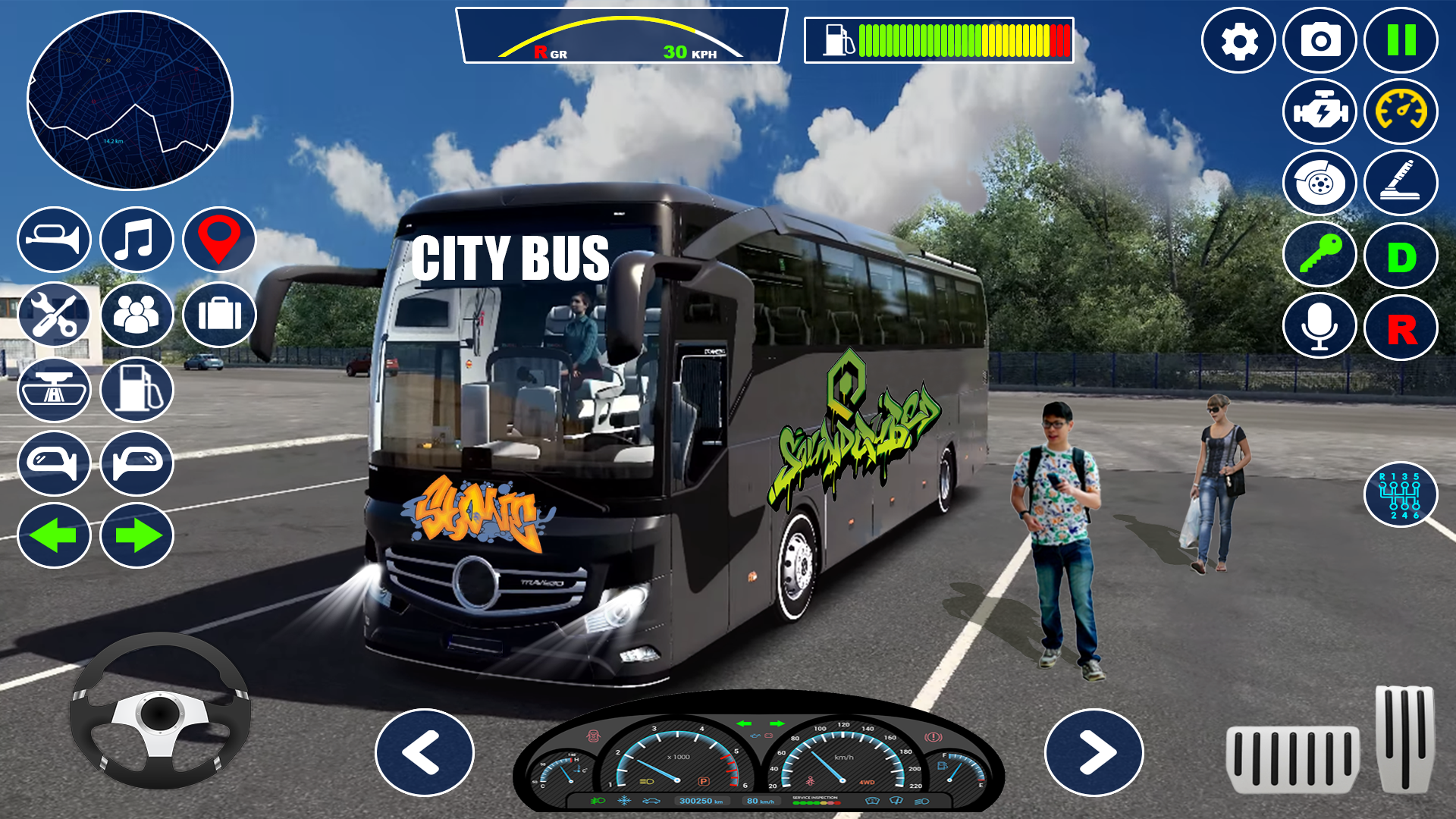 Jogo offline 3D de corrida de ônibus versão móvel andróide iOS apk