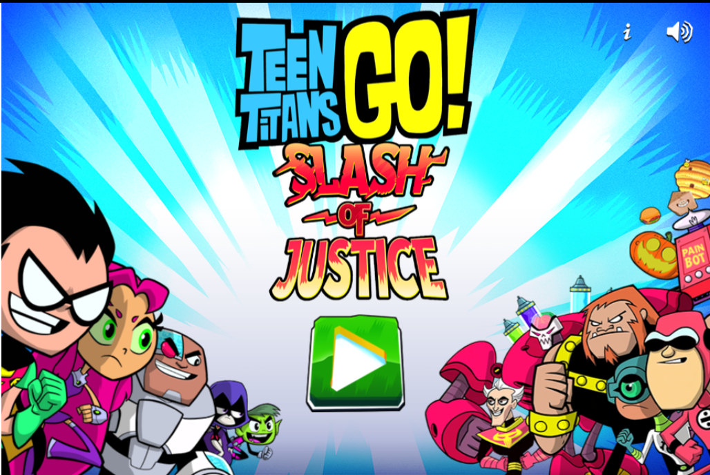 Teen Titans : Slash of justice 게임 스크린샷
