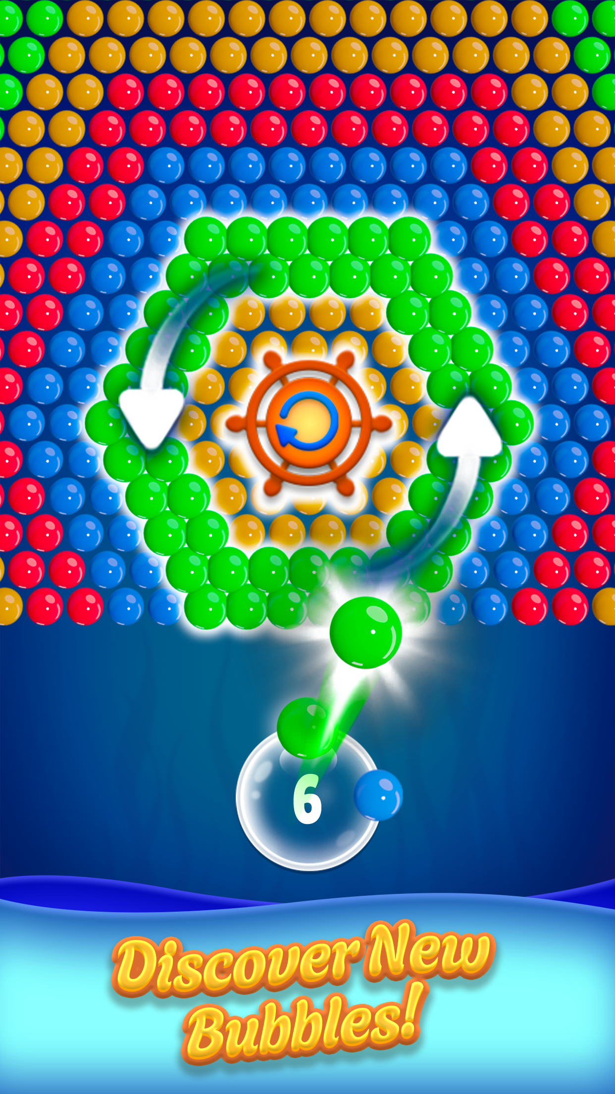 Bubble Paradise Game Screenshot