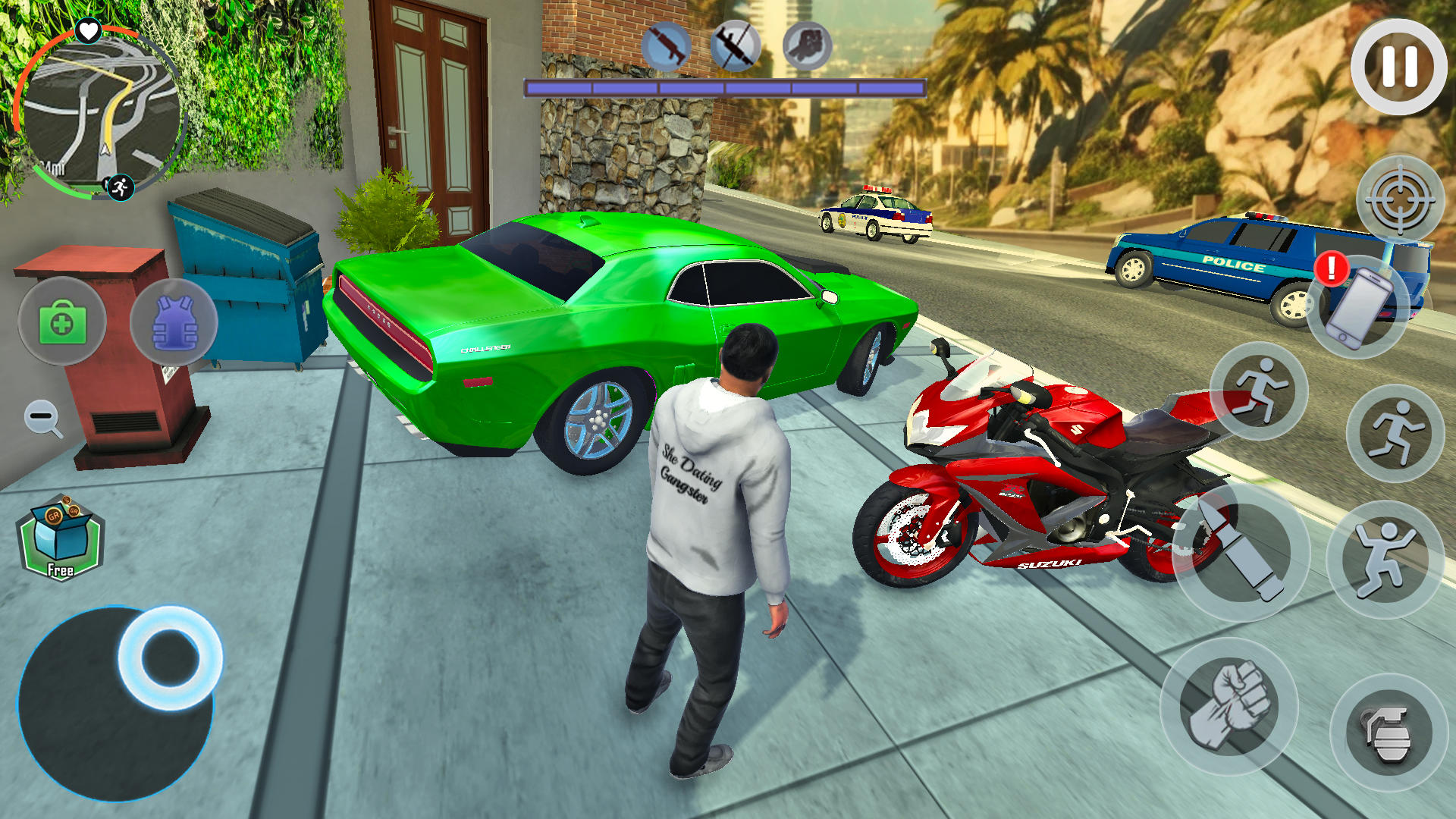 Cuplikan Layar Game Mafia City - Gangster Crime 3d