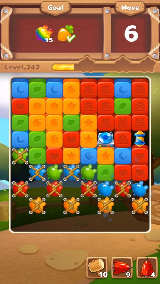Screenshot of Bunny Blast - Puzzle Game