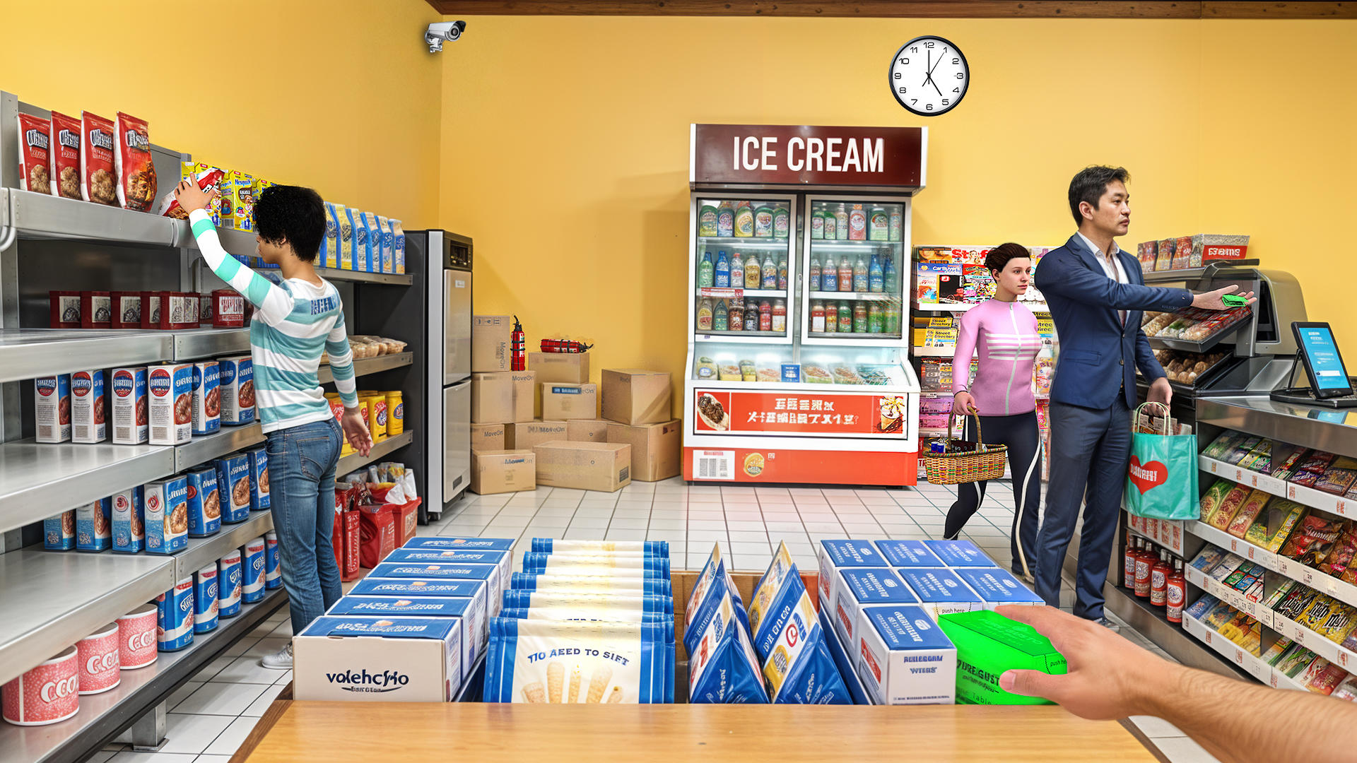 Manage Your Own Supermarket Game Screenshot