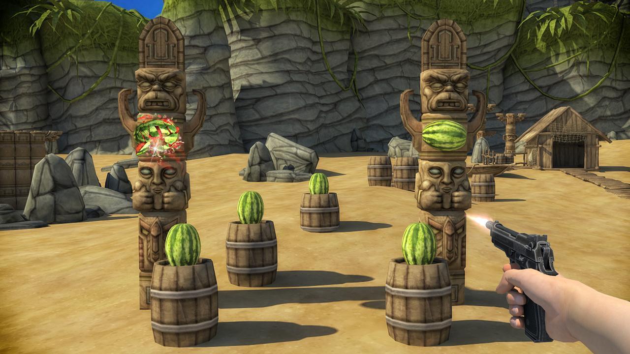 Screenshot of Watermelon Shooting 3D