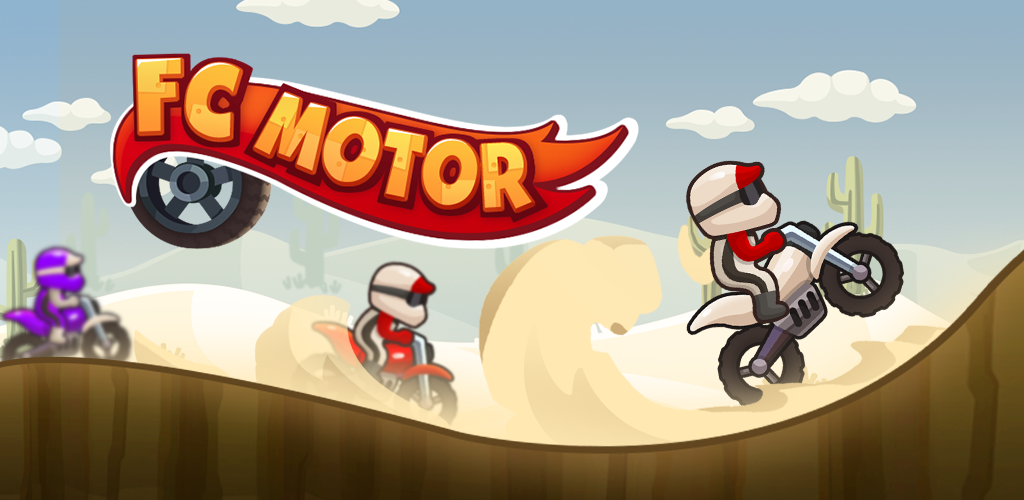 Banner of motocicleta em alta velocidade 