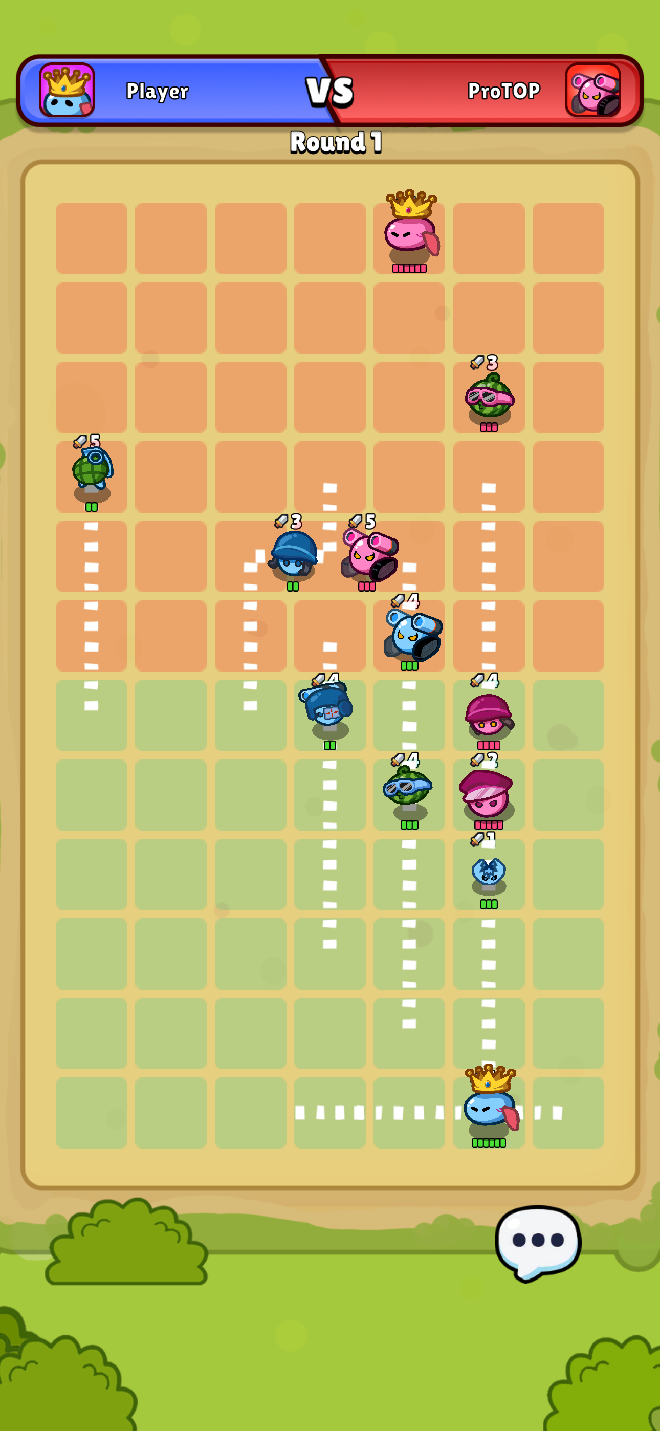 Captura de Tela do Jogo Grid Kings: Move or Die