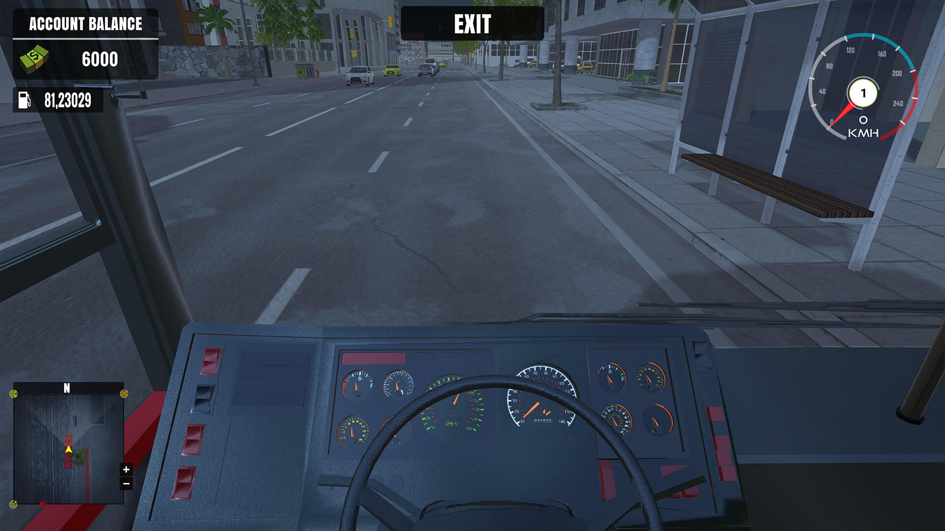 Extreme Bus Driver Simulator screenshot game