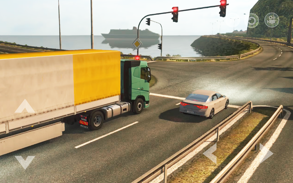 Transporter Truck 2018 : Cargo,Cars,Goods Delivery Game Screenshot