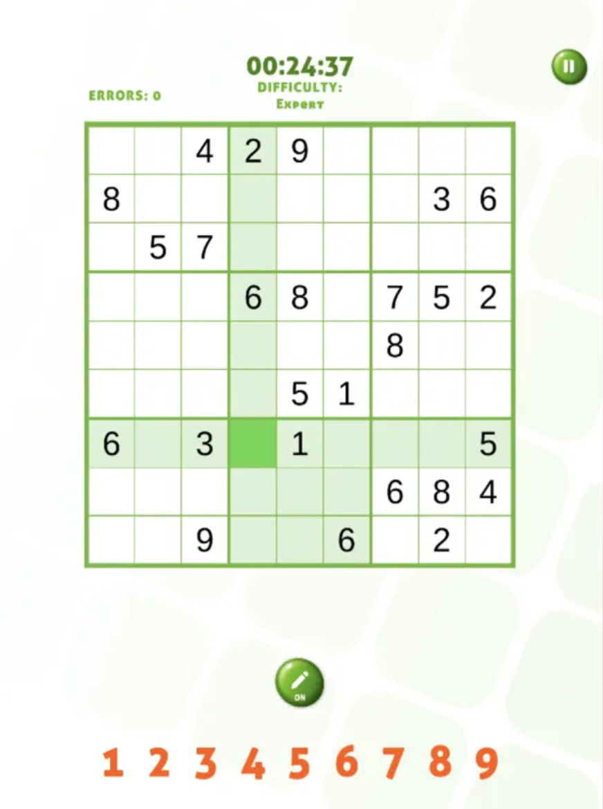 Sudoku Classic: Number Match Game Screenshot