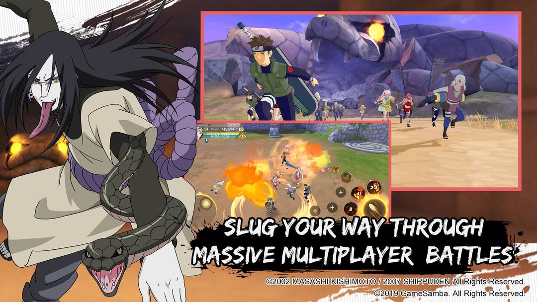 Naruto: Slugfest ภาพหน้าจอเกม