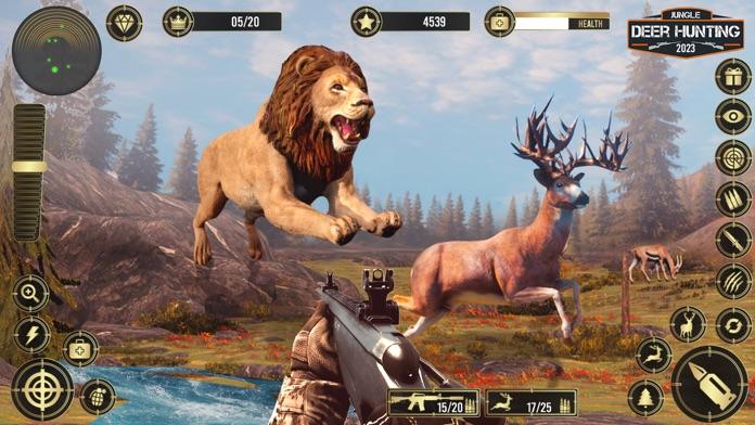 Wild Deer Hunting Simulator 3D 게임 스크린샷