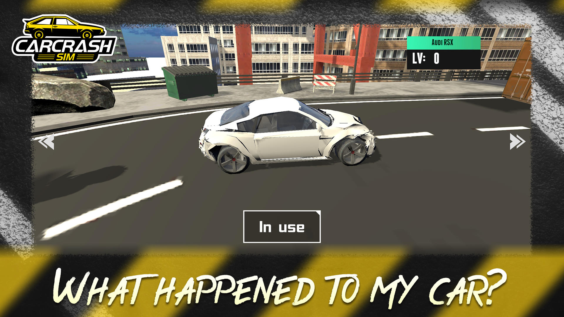 Скриншот игры Car Crash Simulator