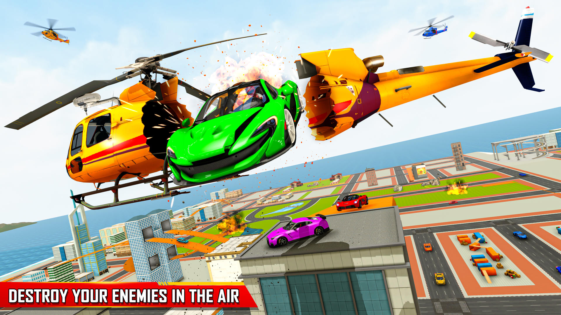 Screenshot of Indian Bikes and Car Games 3D