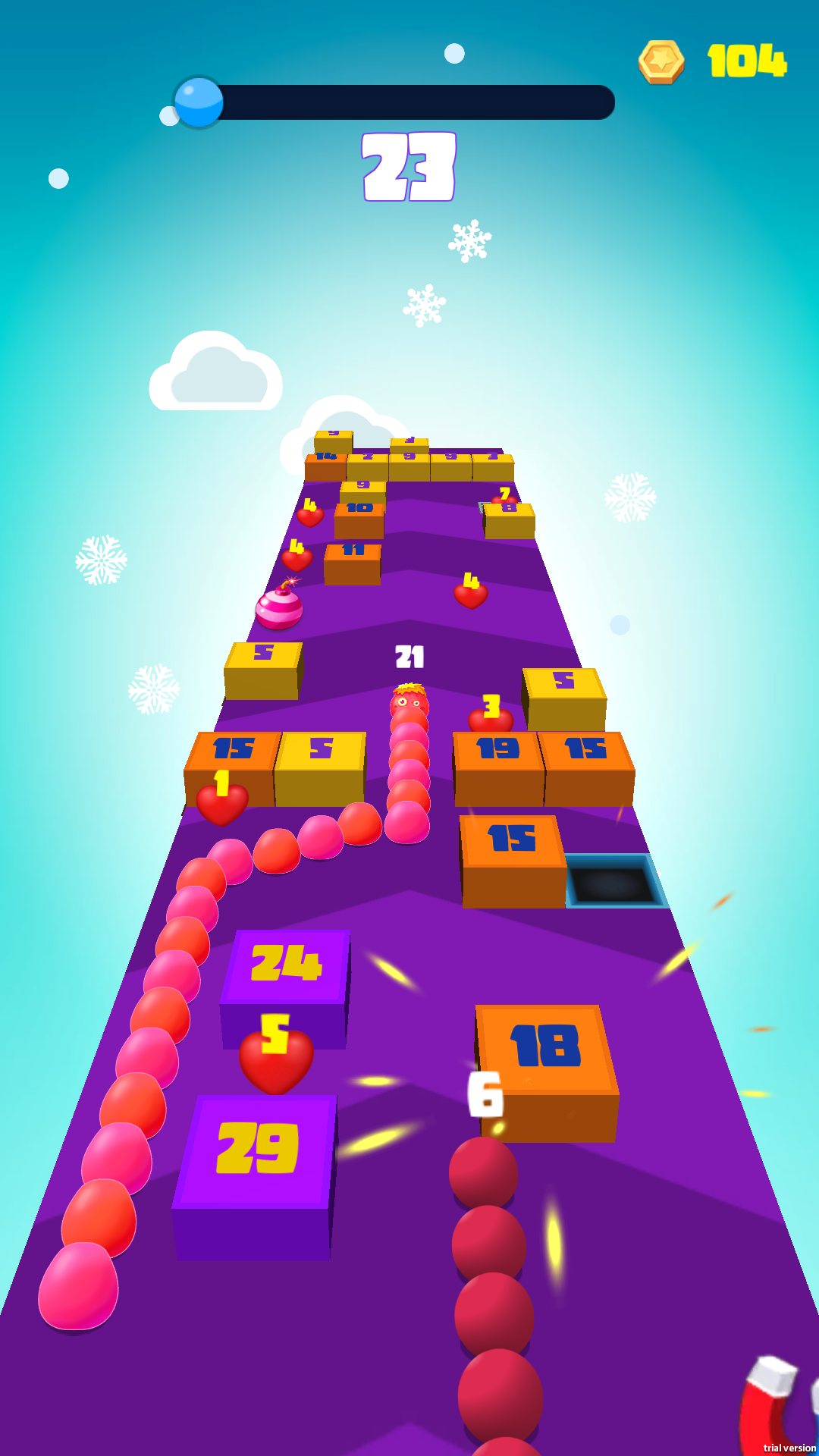 Dash Snake Game Screenshot