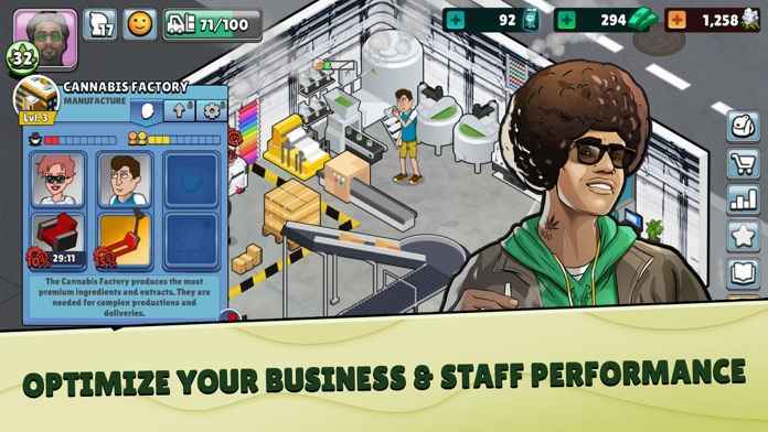 Weed City - Hemp Farm Tycoon screenshot game