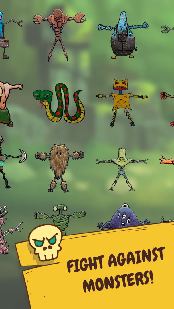 Draw Your Monster - Idle RPG screenshot game