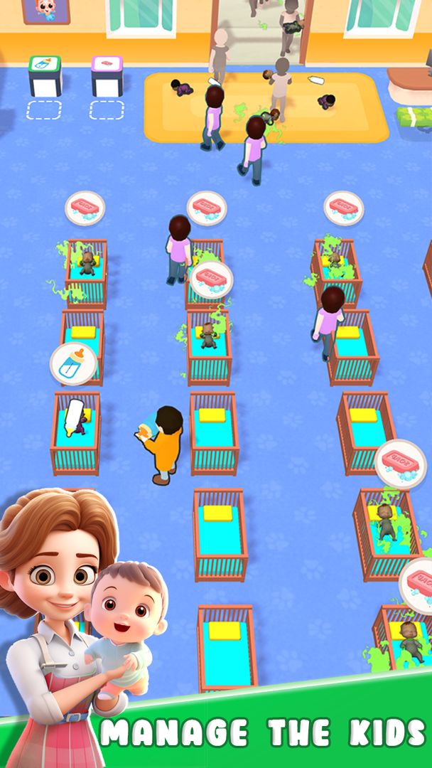 Screenshot of My Perfect Daycare Idle Tycoon