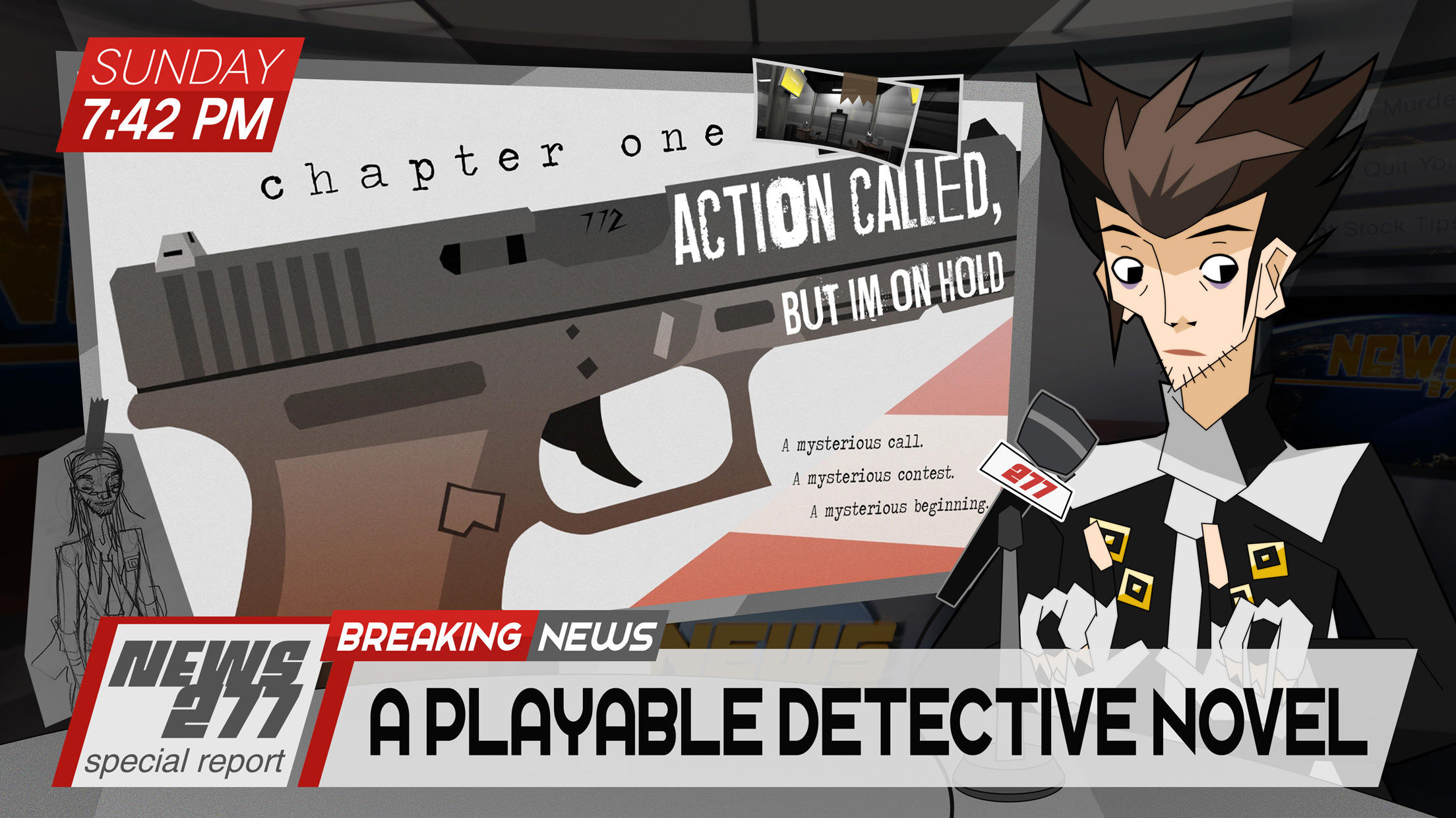 Methods: Detective Competition Game Screenshot