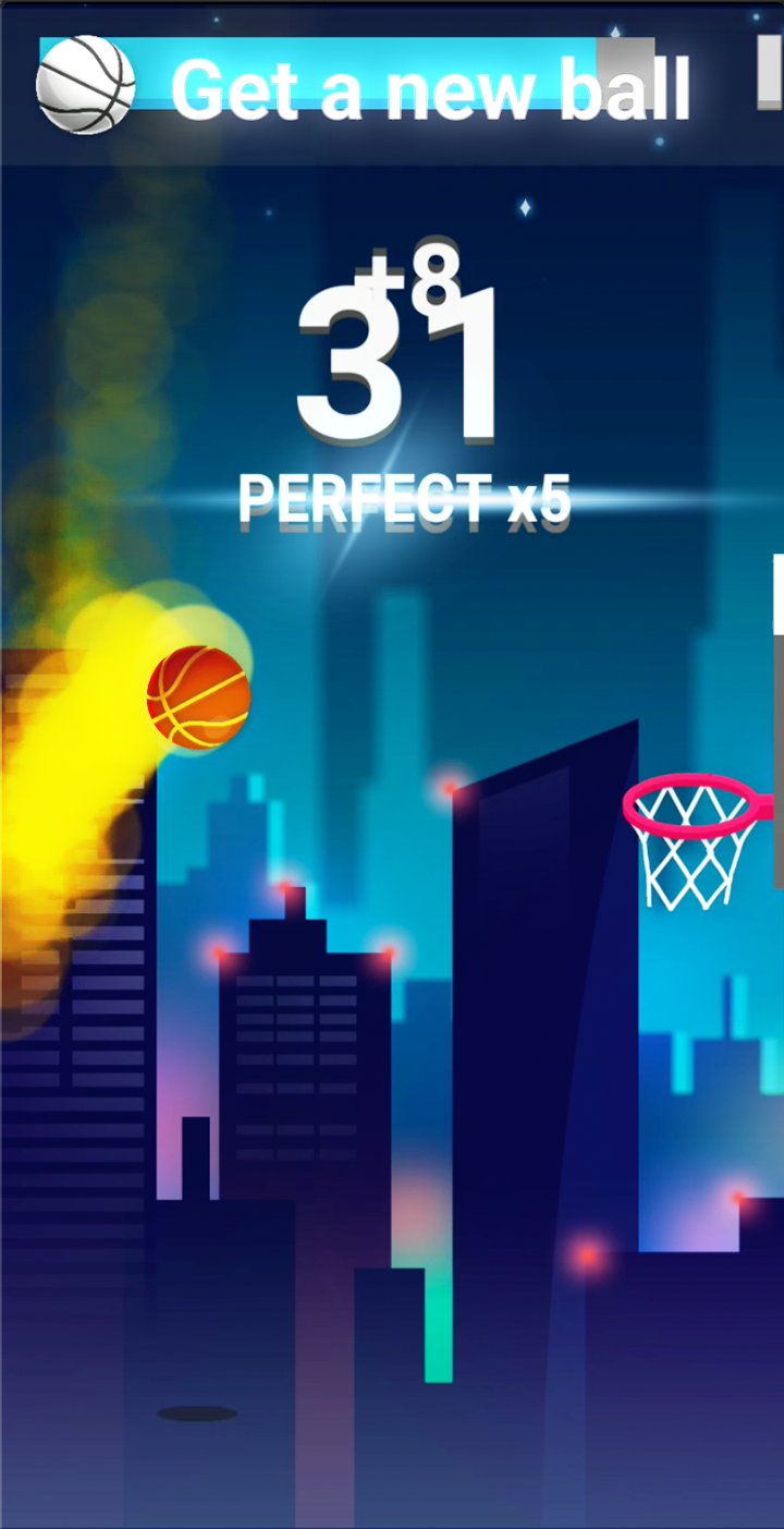 Screenshot of  Dunk!Dunk Ball