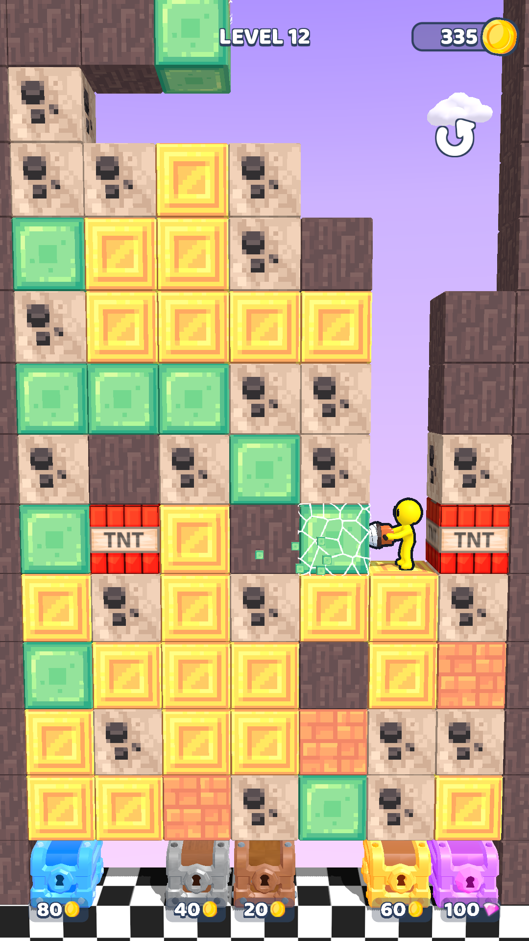 Merge Driller! Game Screenshot