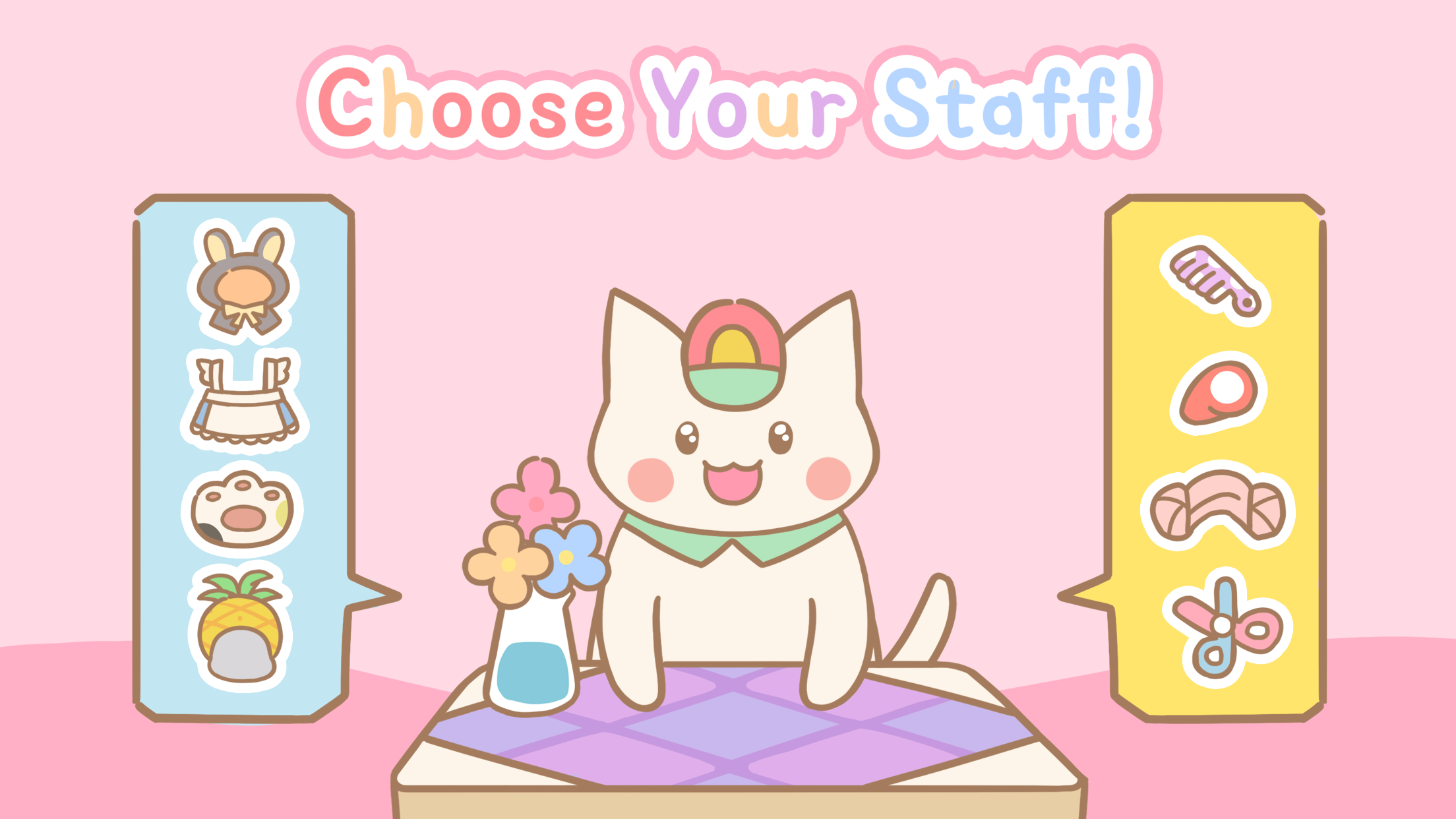 Cat Spa Game Screenshot