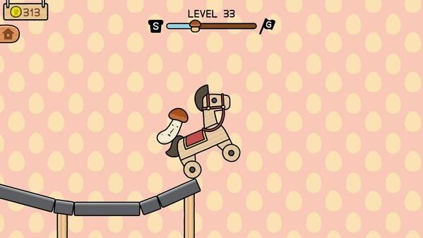 Screenshot of the video of Mushroom Jump! Miracle