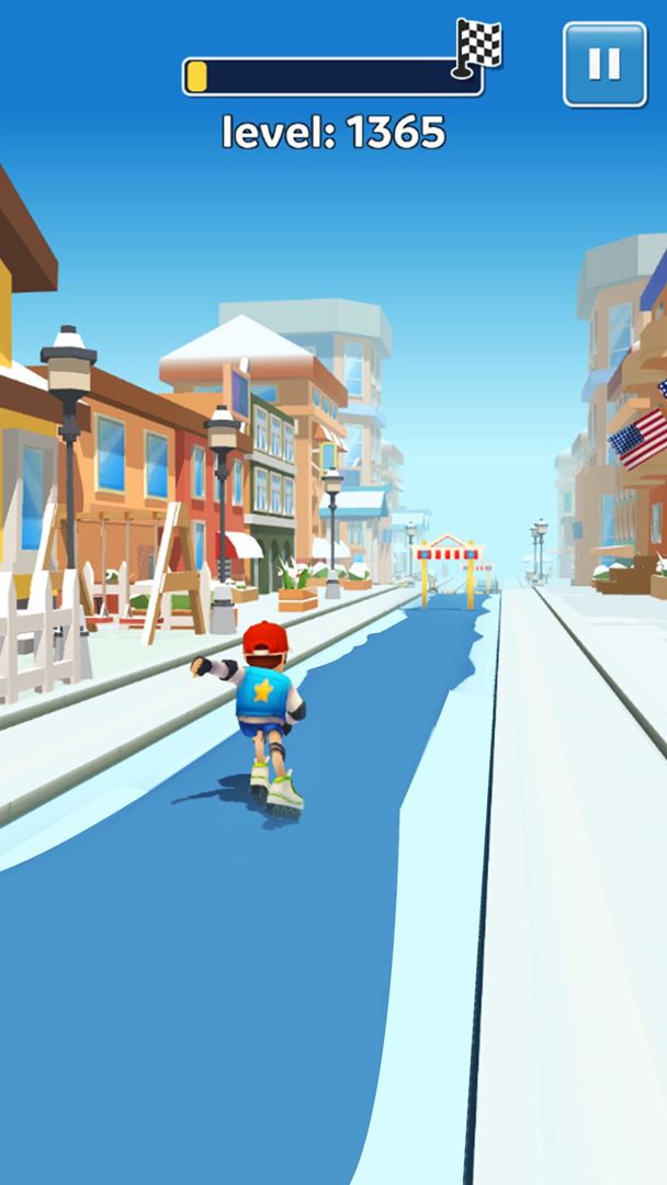 Screenshot of Roller Skating 3D
