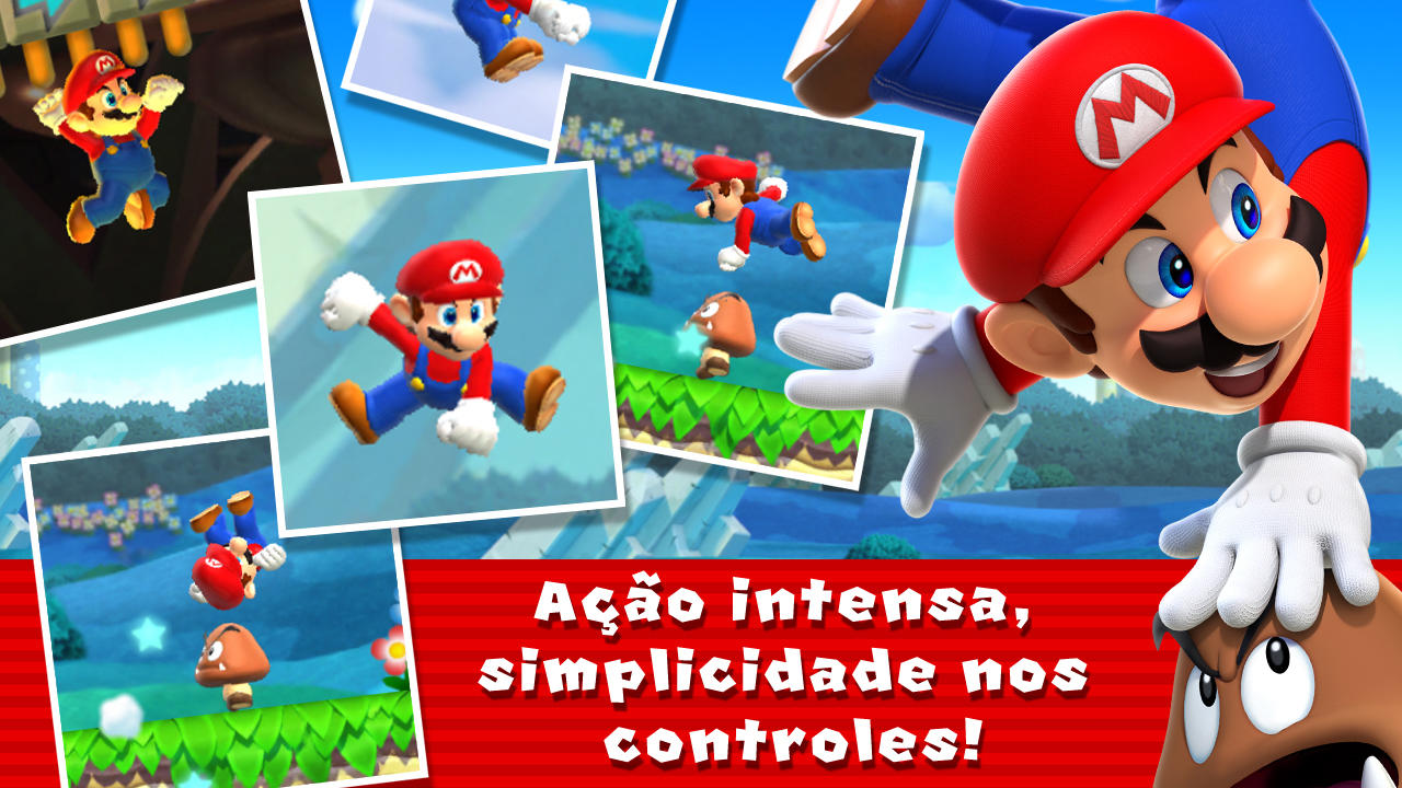 Captura de Tela do Jogo Super Mario Run
