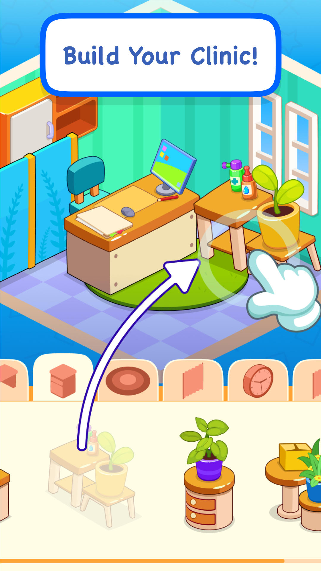 Yovo Doctor Simulator for Kids Game Screenshot