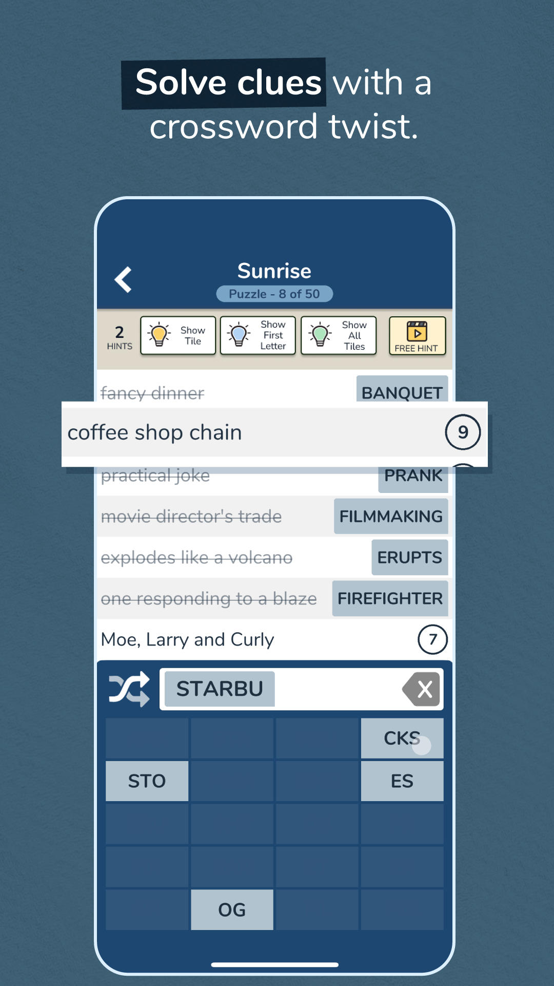 7 Little Words and More ภาพหน้าจอเกม