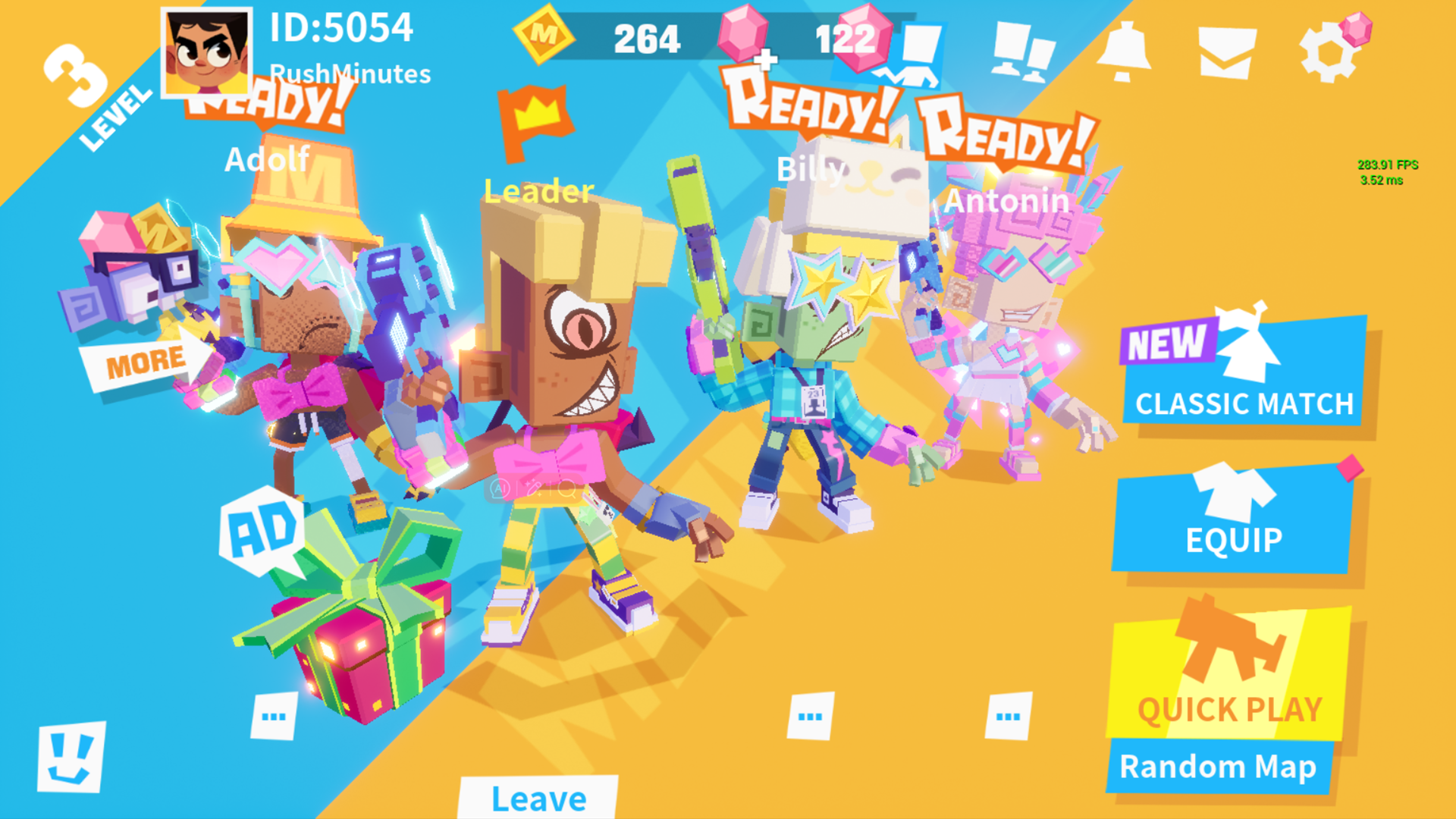 Rush Minutes: Online Shooter Game Screenshot