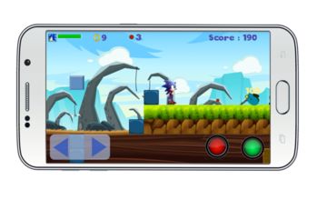 Cuplikan Layar Game Super Sonic Of Smash Bros