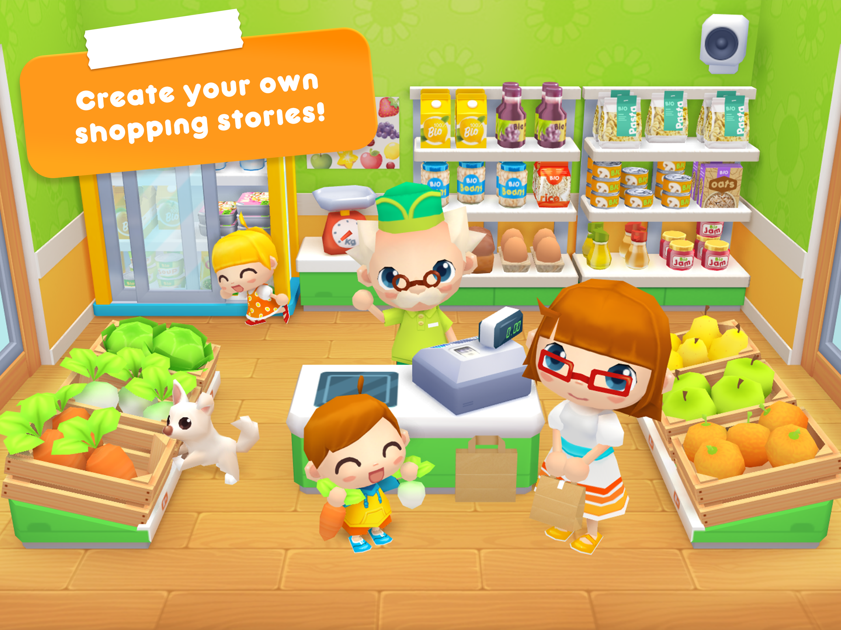 Daily Shopping Stories Game Screenshot