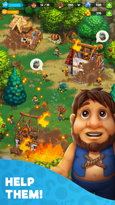 Screenshot 1 of The Tribez: Build a Village 17.2.0