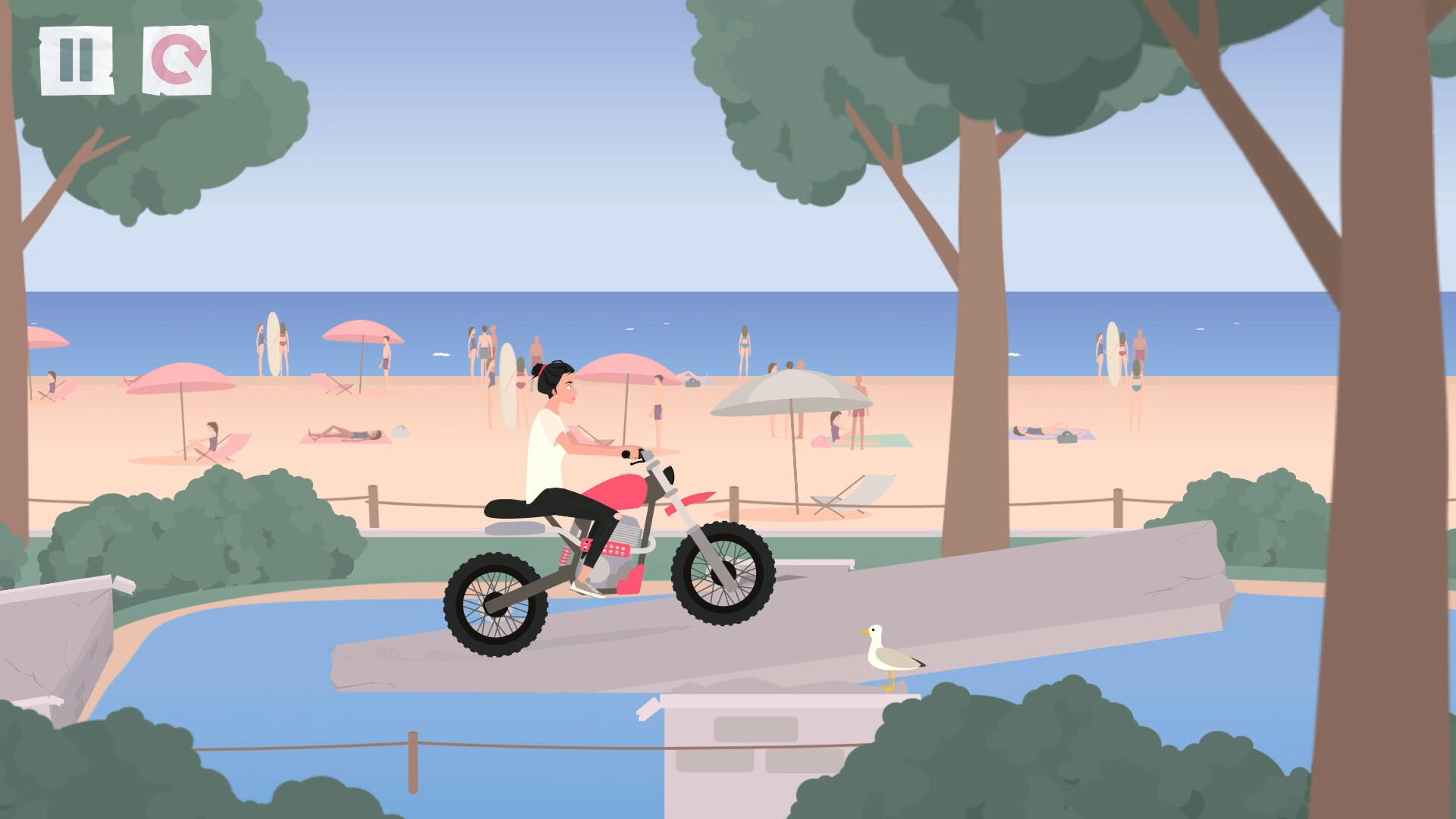 Summer Sprint Game Screenshot