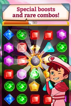Cuplikan Layar Game Jewel Mania: Valentine's Day