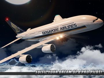 City Airplane Flight Tourist Transport Simulator Game Screenshot