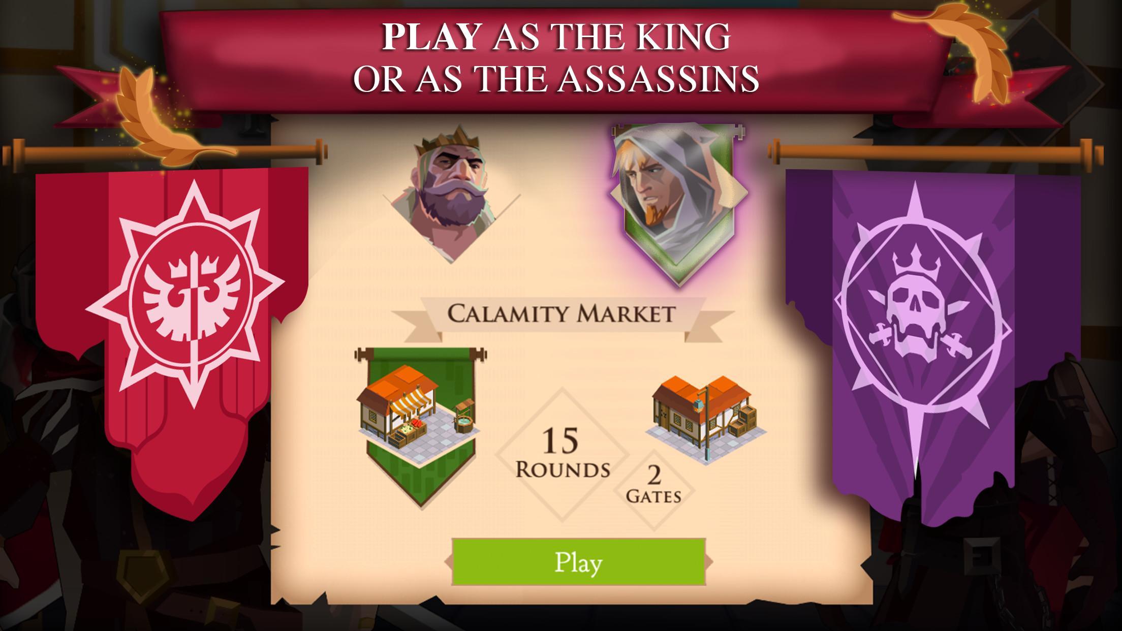 King and Assassins: Board Game Game Screenshot