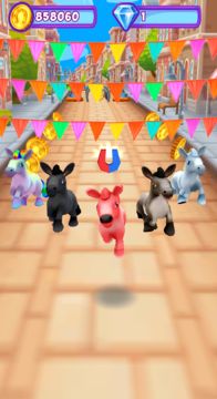 Pony Racing 3D ゲームのスクリーンショット