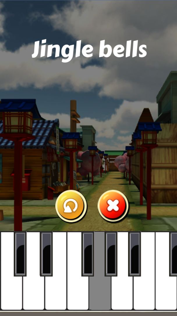 피아노 닌자 게임 스크린 샷